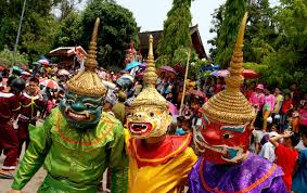 The New Year In Laos Lao New Year Laos New Years Parade