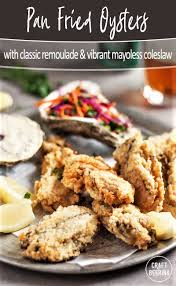 Extra Crispy Pan Fried Oysters In 2020 Oyster Recipes Cooking Seafood Baked Oyster Recipes