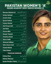 Rameen Shamim to lead Pakistan Women 'A' against West Indies Women A