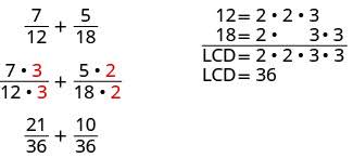 To add or subtract rational expressions with unlike denominators, first find the lcm of the denominator. 8 4 Add And Subtract Rational Expressions With Unlike Denominators Mathematics Libretexts