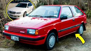 Image result for Bright Red 1983 Hyundai