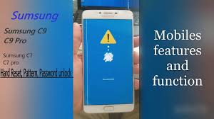 How to unlock pattern lock of my micromax canvas viva a72. Samsung C9 Pro Hard Reset Pattern Password Unlock How To Hard Reset Password Unlock Samsung Phone For Gsm