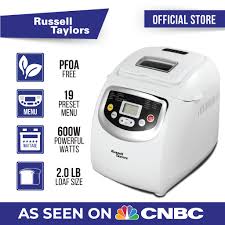 The yeast mixture may be used in your toastmaster bread maker in a recipe that. Russell Taylors Bread Maker With Automatic Nuts Dispenser Bm 11 Shopee Malaysia