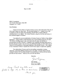 1st air force commander's letter praises cap 2018 hurricane response. Letter From A Concerned Citizen To The Brac Commission Unt Digital Library