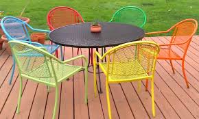 Furniture Everlasting Iron Outdoor Furniture For Attractive Outdoor Luxury Busla Home Iron Patio Furniture Painting Patio Furniture Patio Furniture Makeover