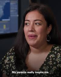 To kick off Hispanic Heritage Month, Faby, an electric distribution  specialist III