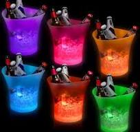 Amazon.com: Lounsweer 6 Pcs LED Ice Bucket 5l Large Capacity ...