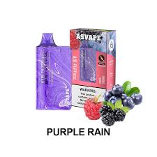 ASVAPE DISP 8000 PUFFS 5CT - PURPLE RAIN