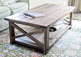 Solid wood, coffee tables : 18 Free Diy Coffee Table Plans You Can Build Today