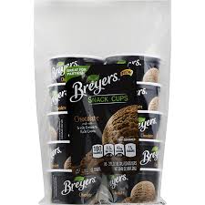 Who says you need an ice cream maker to make delicious ice cream. Breyers Snack Cups Ice Cream Chocolate 10 Ct Ice Cream Sun Fresh