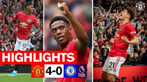United and chelsea have had plenty of big games down the years! Highlights United 4 0 Chelsea Rashford Martial James On Target Premier League Youtube