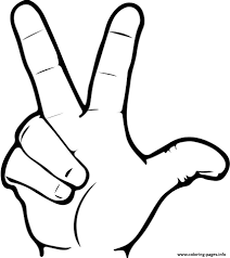 Some of the coloring pages shown here are large numeral s and more prekinders, color by number work click on the coloring page to open in a new window and print. Asl Number 3 Coloring Pages Printable