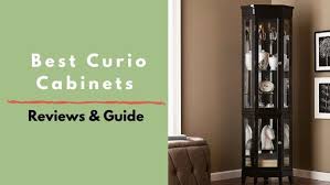 Crafted of solid wood in a clean black finish, this cabinet's frame strikes a streamlined rectangular silhouette. Top 10 Best Curio Cabinets Of 2021 Best Review Express