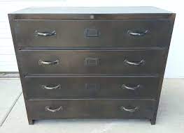 Shop wayfair for all the best metal dressers & chests. 4 Drawer Metal Filing Cabinet Dresser Antiquities Warehouse