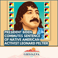 For too long, Mr. Peltier has been denied both justice and the pursuit of a  full, healthy life at the hands of the U.S. government, but today, he is  finally able to