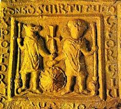 The laser printed image has been adhered and sealed to a 1 x 2 bronze pendant tray with flat clear glass tile. Christopher Dog Head Icons And Their Interpretation