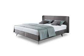 Ruf betten online kaufen große auswahl an luxuriösen boxspringbetten und polsterbetten modelle mit bettkasten und motor individuell konfigurieren. Ruf Betten Evo Boxspringbett In Dunkelgrau Mobel Letz Ihr Online Shop