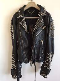 Burberry Prorsum Mens Ss11 Studded Leather Biker Jacket New 3995 Retail Coat Burberry Prorsum Leather Biker Jacket Studded Leather