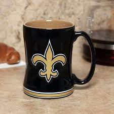Most popular in cups, mugs & shots. New Orleans Saints Sculpted Coffee Mug Import It All