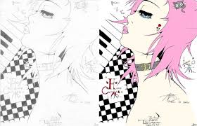 All soft shading done with a hard pencil is gone, the white is too bright and too aggressive and bleeding all. Clean Up And Color A Scanned Drawing By Kikuyokaze Fiverr