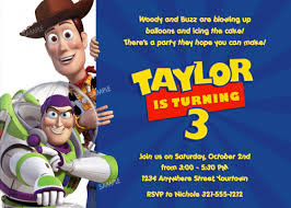Wording If I Make My Own Invites Toy Story Invitations Toy Story Birthday Party Toy Story Birthday