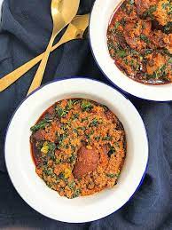 Efo Elegusi Yoruba Style Egusi Soup My Diaspora Kitchen Instant Pot Soup Recipes Swallow Food Nigerian Food