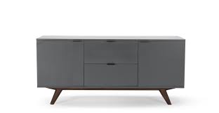 Aveiro Sideboard Dark Stain Oak And Grey Made Com Sideboard Designs Sideboard Stylish Sideboards