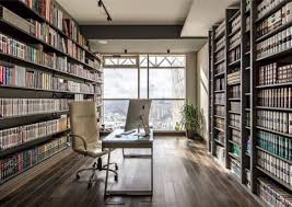 The inherent nature of minimalist design is streamlined and stripped back, which is very conducive to working. 35 Ideas And Designs For Your Home Library