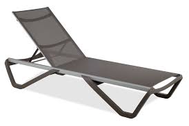 Papatya Wave Sun Lounge Taupe In 2020 Waves Outdoor Furniture Sun Lounger