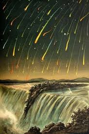Lemon Tea And Earwig Biscuits Meteor Shower Landscape Leonid Meteor Shower