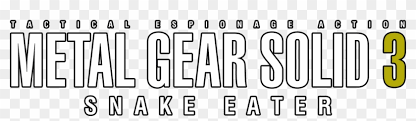 600 x 600 png 47 кб. Metal Gear Solid Metal Gear Solid 3 Snake Eater Logo Hd Png Download 1208x295 191071 Pngfind