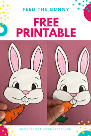 You will need a pdf reader to view these files. Feed The Bunny Free Printable Craft The Creative Kids Corner