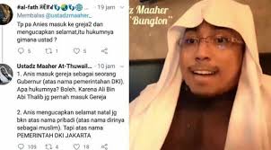 Lillah aplikasi ini dibuat sebagai sarana bagi anda yang ingin mendengarkan kumpulan ceramah dari ustadz maulana. Anies Baswedan Ucapkan Selamat Natal Ustaz Maaher Hukumnya Boleh Makassar Terkini