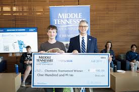 Top high school chemistry students earn awards at MTSU tournament