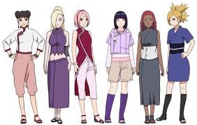 Naruto Girls As Adults Naruto Girls Kunoichi Naruto Naruto Uzumaki