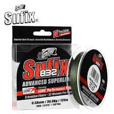 Sufix Brand 832 Fishing Line 120m Pe Line 8 Strands Braided