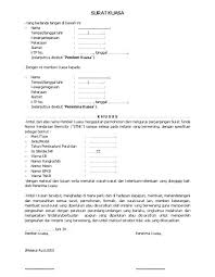 Contoh Surat Permintaan Kendaraan Dinas Operasional Bagi Contoh Surat