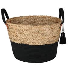 Flechtkorb Zweifarbig Maisons Du Monde Trending Decor Basket Hallway Furniture