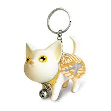 Porte Cles Chat Petite Clochette Porte Cle Porte Clef Petit Chaton