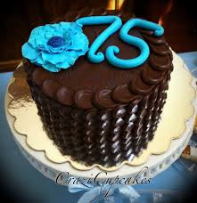 Cake theme idea man 75th birthday. 75th Birthday Petal Cake Cupcake Cakes Petal Cake Cake