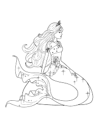 Disegno di maschera carnevale con cappellino da colorare per inspirational disegni da colorare e ritagliare carnevale tante maschere di ca. Disegni Da Colorare Mermaid Barbie