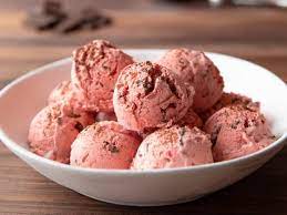 Fast And Fruity Ice Cream Recipe Fruity Ice Cream Food Processor Recipes Fruit Dessert Recipes
