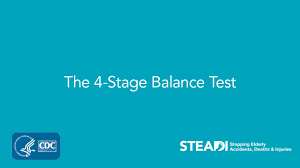 Image result for Four-Stage Balance Test