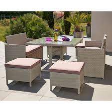 ensemble de jardin 8 places table carree 125 cm mobilier de jardin ensemble encastrable table de jardin mobilier jardin ensemble de jardin