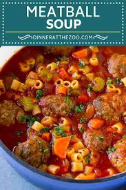 Italian Meatball Soup Recipe Meatball Soup Beef Meatballs Meatballs Beef Soup Italian Di Meatball Soup Recipes Italian Meatball Soup Clean Eating Soup