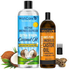 The temperature made use of for expeller pressed coconut oil is 210 ° which is lower than refined coconut oils however still greater than cold pushed oil. Wishcare 100 Pure Cold Pressed Extra Virgin Coconut Oil Jamaican Black Castor Oil Buy Wishcare 100 Pure Cold Pressed Extra Virgin Coconut Oil Jamaican Black Castor Oil Online At Best