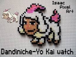 Hama De Dandiniche De Yo Kai Watch Video Https Www Youtube Com Watch V Ykx8azcvhzw Pixel Art Kai Perler