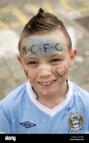 Manchester city fan lee dixon 8 from mayo hi-res stock photography and  images