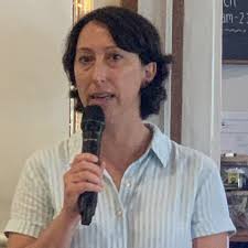 Madam Koi with her friends and family.