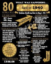 Birth Of A Candy Bar Joke Printable 1940 Poster What Happened In 1940 Digital Poster Etsy In 2020 50th Wedding Anniversary Party 80th Birthday Birthday Poster